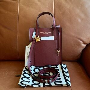NWT Marc Jacobs Burgundy Mini Bag